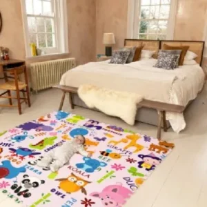 Thảm Xốp Ghép Tranh Thế Giới Động Vật 60x60cmx10mm